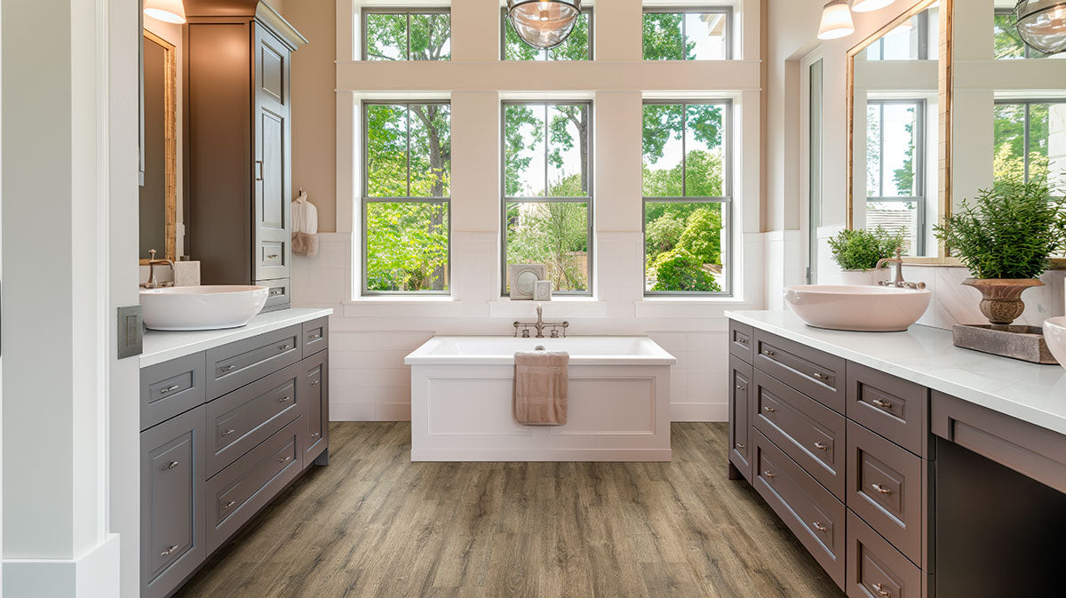 Kallum Walnut Waves Luxury Vinyl Planks