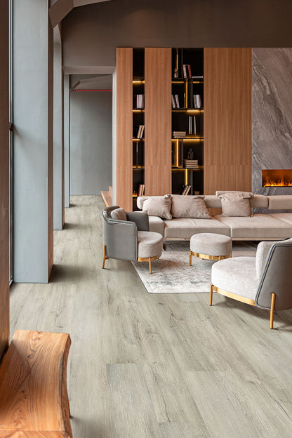 Kallum York Gray Luxury Vinyl Planks