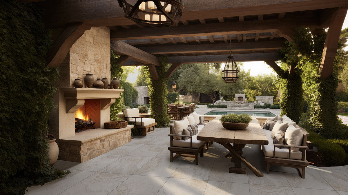 Livingstyle Travertino 24x24 Matte