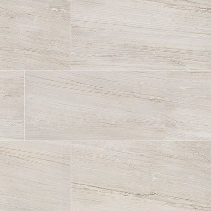 Malahari White Porcelain Tile