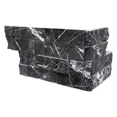 MARQUINA NERO SPLITFACE CORNER Wall Tile - Shop at Home Craft Studio | Call 