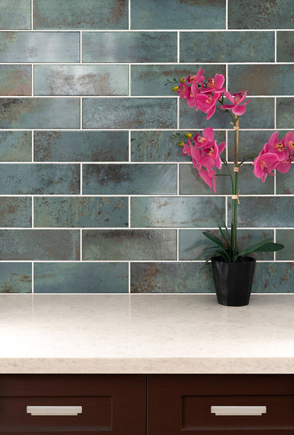 Marza Aqua Subway Tile