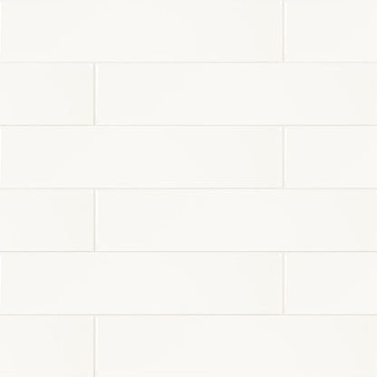 Metro White 2x8 Glossy