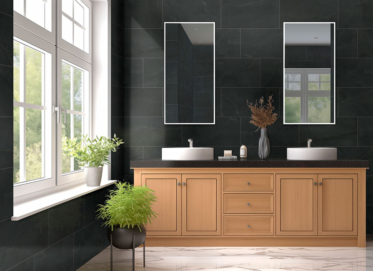 Regallo Midnight Agate Porcelain Tile