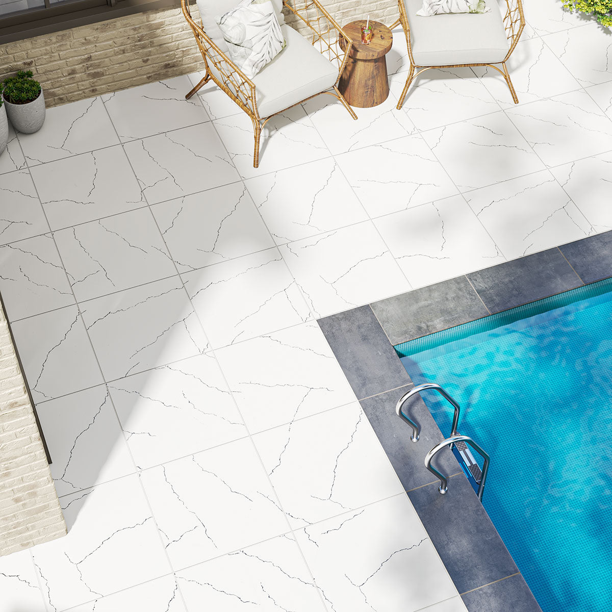 Arterra® Porcelain Pavers - Miraggio Gray