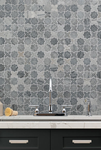 Montague Blue Oak Pattern Polished