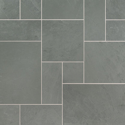 MONTAUK BLUE ASHLER VERSAILLES PATTERN