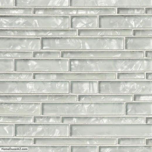MSI Stone Akoya Interlocking Mosaic Backsplash SMOT-GLSIL-AKOYA8MM
