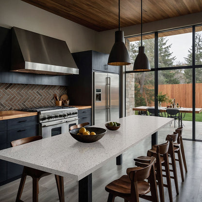 Noble Red Clay Brick Herringbone 2.25x7.5