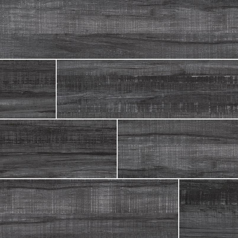 Obsidian Belmond Ceramic Wood Look Tile