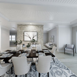 Roman Beige Stacked Stone Panels