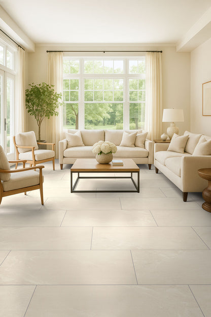 Elbe Alabaster Porcelain Tile