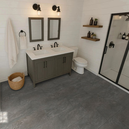 Elbe Obsidian Porcelain Tile