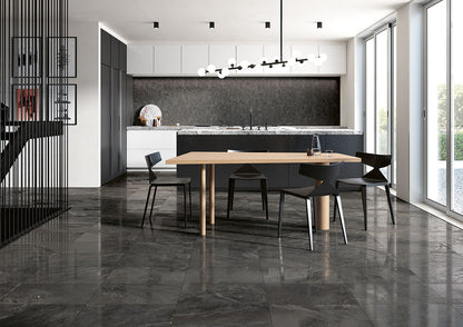 Elbe Obsidian Porcelain Tile