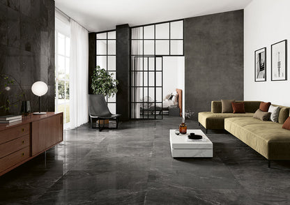 Elbe Obsidian Porcelain Tile
