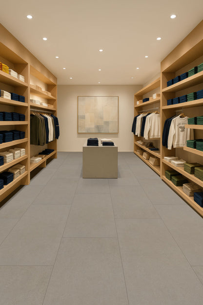 Cementique Silver Porcelain Tile