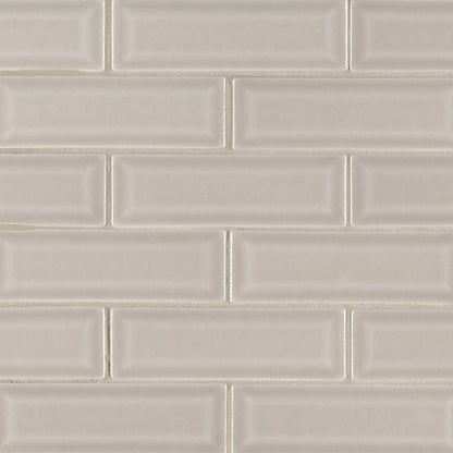 Portico Pearl Beveled Tile
