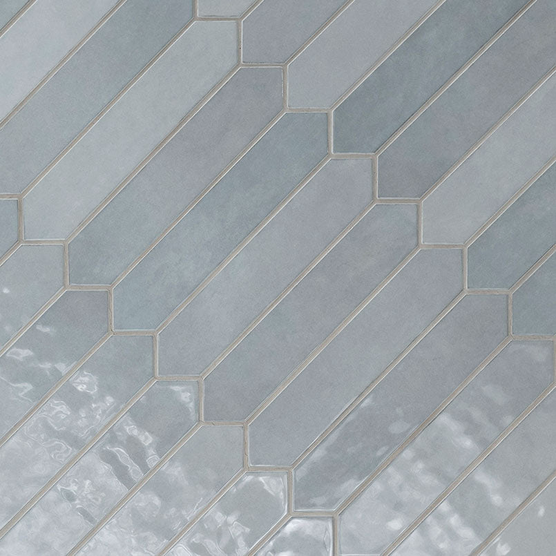 Renzo Sky Ceramic Pickett Tile