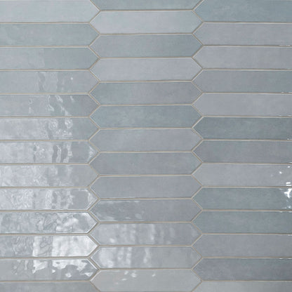 Renzo Sky Ceramic Pickett Tile