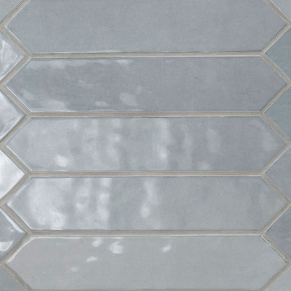 Renzo Sky Ceramic Pickett Tile