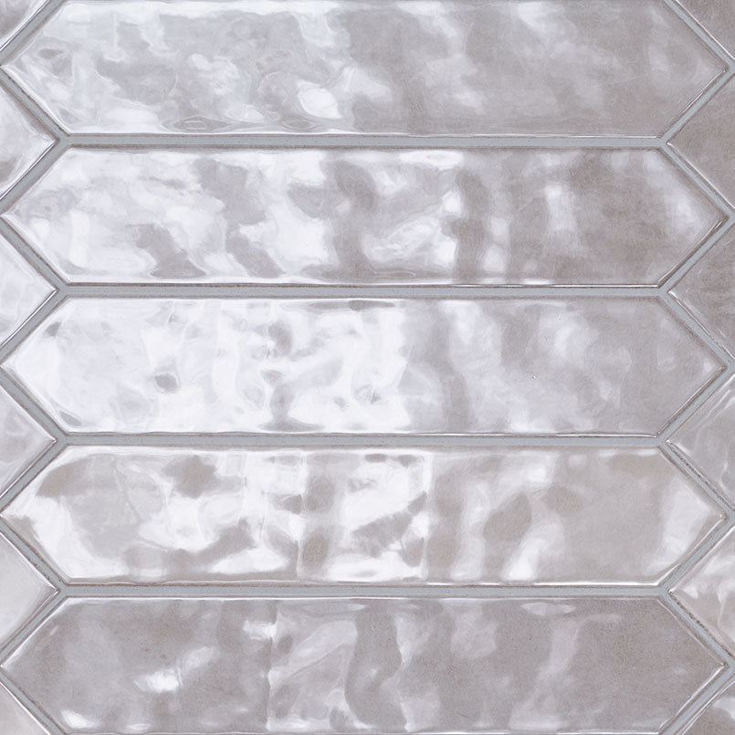 Renzo Sterling Ceramic Pickett Tile