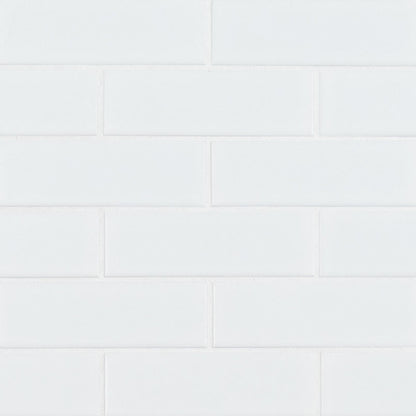 Retro Brick Bianco White Tile