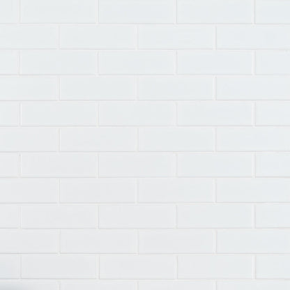 Retro Brick Bianco White Tile
