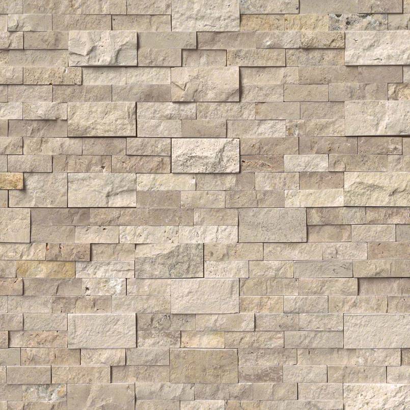 Roman Beige Stacked Stone Panels