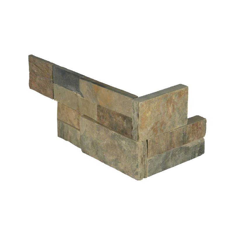 Rustic Gold Ledger Corner