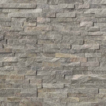 Sage Green Stacked Stone Panels