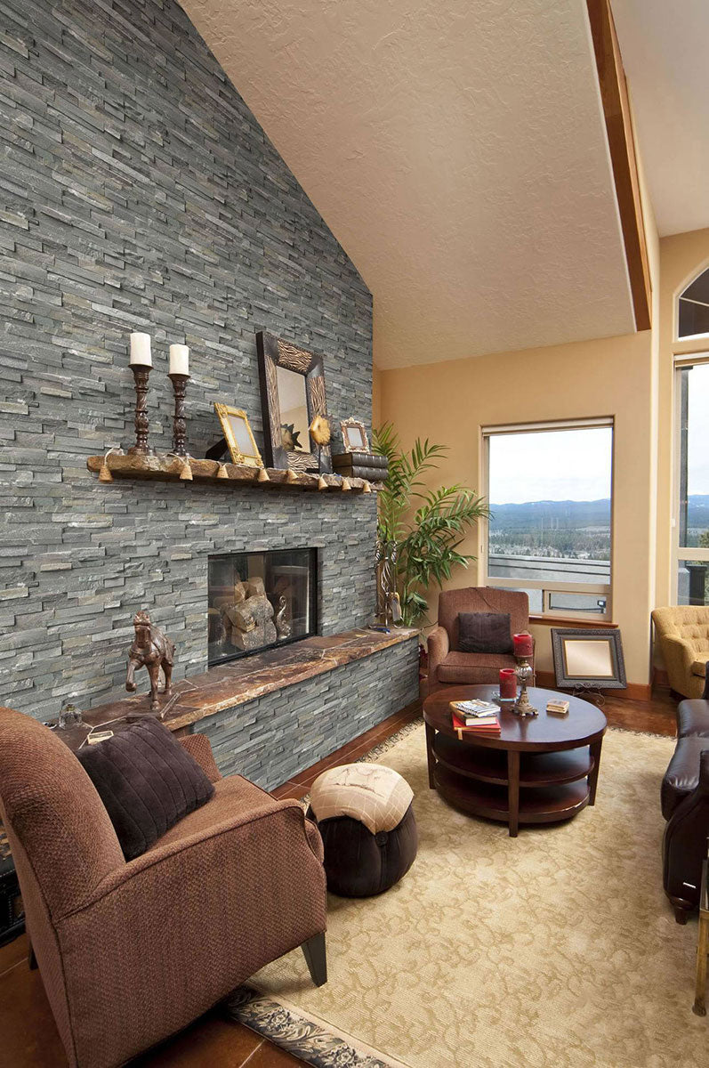 RockMount™ Stacked Stone Panels Sierra Blue
