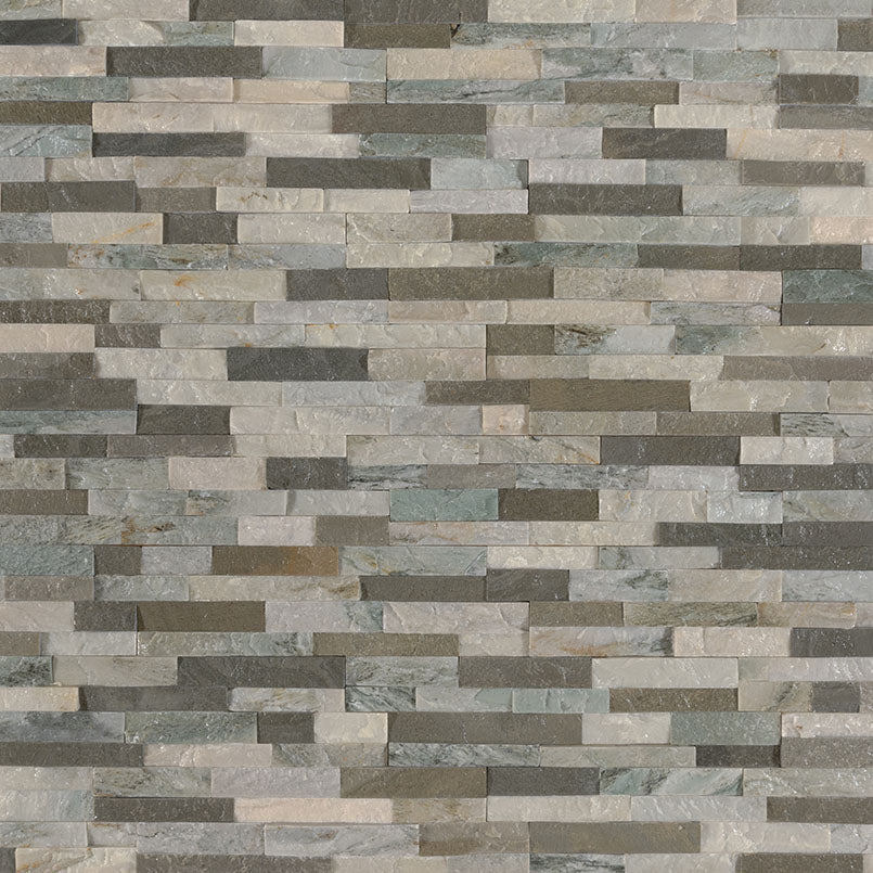 Sierra Blue Mini Stacked Stone Panels