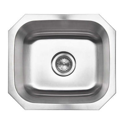 SS 18 GAU SINGLE BOWL-1618 Kitchen Sinks - Shop at Home Craft Studio | Call 