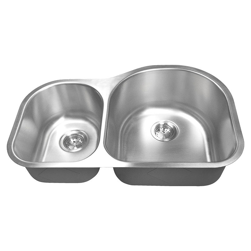 Double Bowl 40/60 - 3120 stainless steel undermount kitchen sink