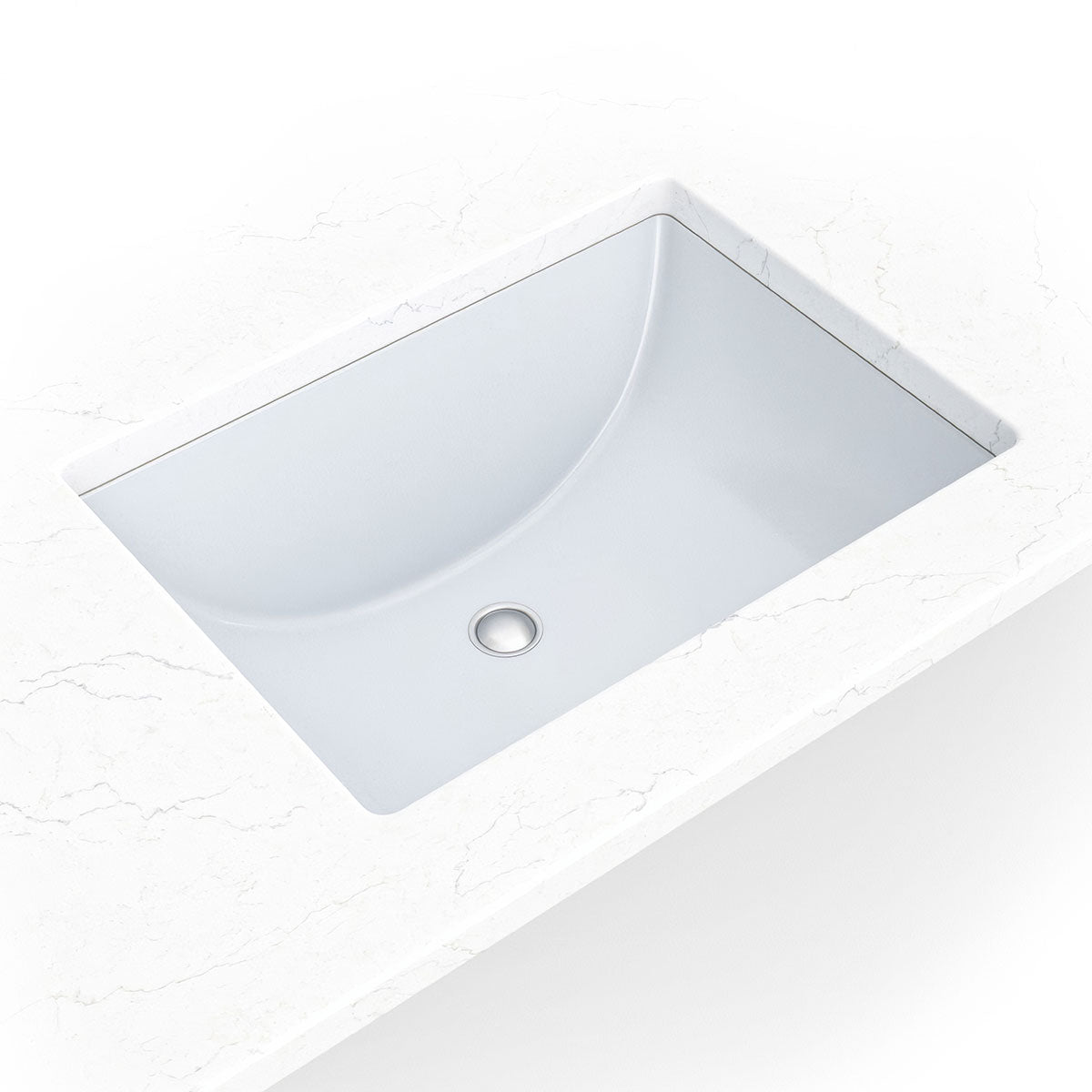Porcelain Vanity Rectangle White-2015
