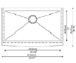 Handcrafted Farmhouse with Apron 16G 3321