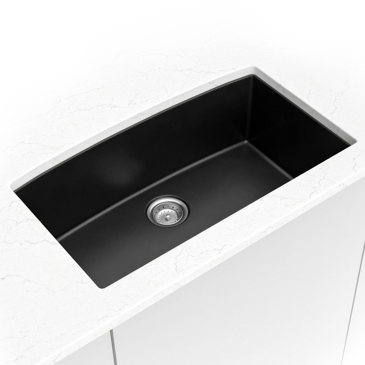 Quartz Black Single Bowl 3219