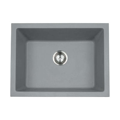 QUARTZ GRAY STRAIGHT SINGLE BOWL 2418 Kitchen Sinks - Shop at Home Craft Studio | Call 