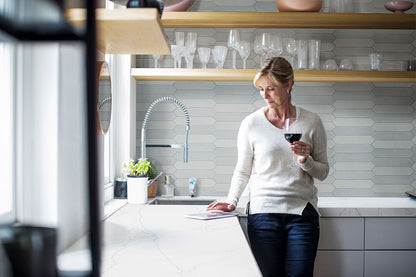 Renzo Sky Ceramic Pickett Tile