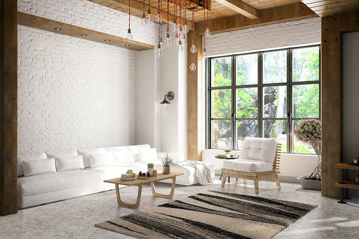 Sliced Pebble Ash Tumbled