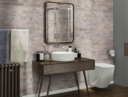 Taupe Porcelain Tile 2x10