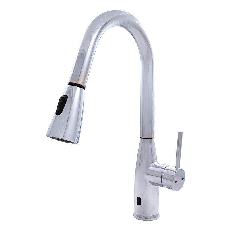 Touch-less Infrared Sensor Kitchen Faucet - 812 Chrome