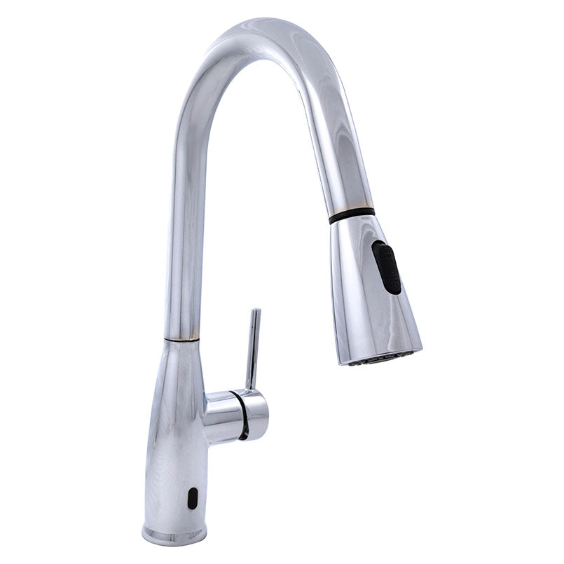 Touch-less Infrared Sensor Kitchen Faucet - 812 Chrome