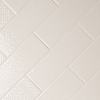 Urbano Crema 3D Mix Tile