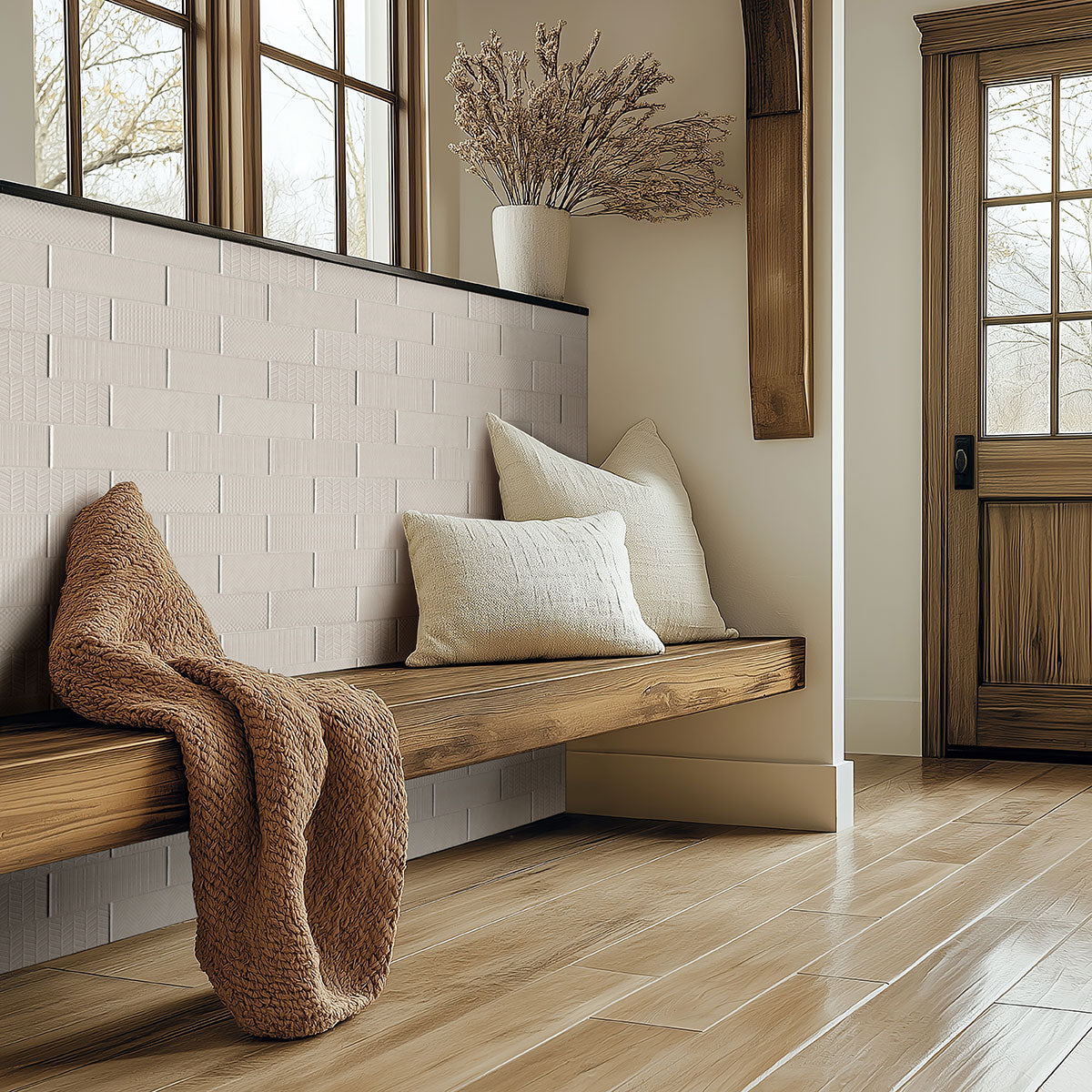 Urbano Crema 3D Mix Tile