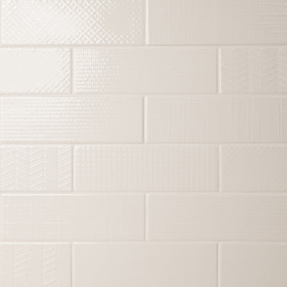 Urbano Crema 3D Mix Tile