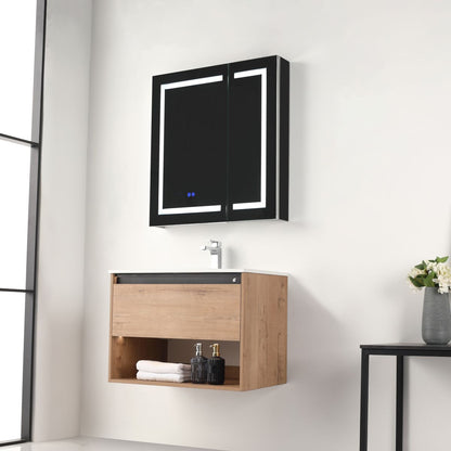Bergen 30″ Vanity （Dual LED Illuminated）