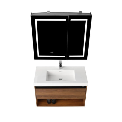 Bergen 36″ Vanity (Dual LED Illuminated）