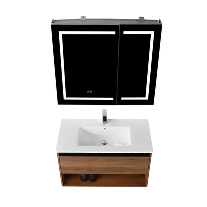 Bergen 36″ Vanity (Dual LED Illuminated）
