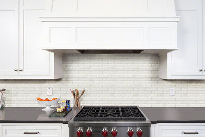 White Porcelain Tile 2x10